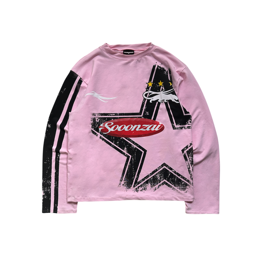 sooonzai itaria longsleeve pink